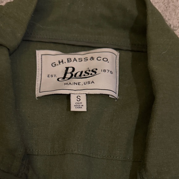 G.H. Bass & Co. Forest Green Utility Jacket - Picture 2 of 3